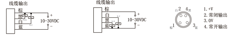 激光傳感器輸出接線(xiàn)圖